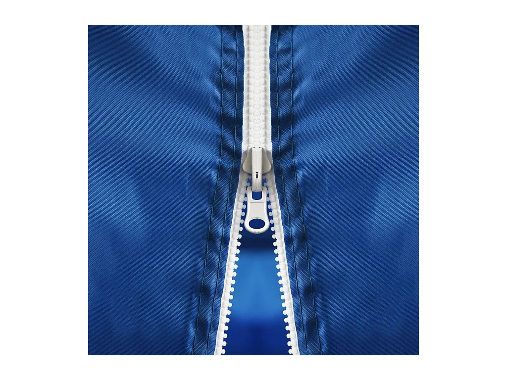 Tenda pieghevole per ricevimenti a 5 pareti 3x9 m Blu