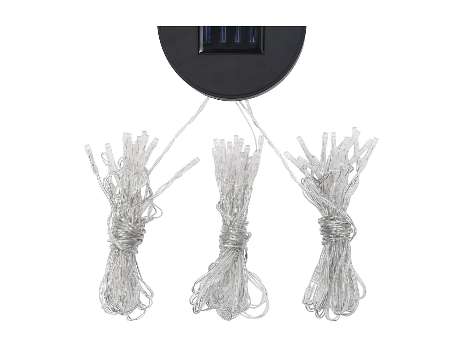 Gartenzelt mit LED-Beleuchtung 3x3 m Anthrazit