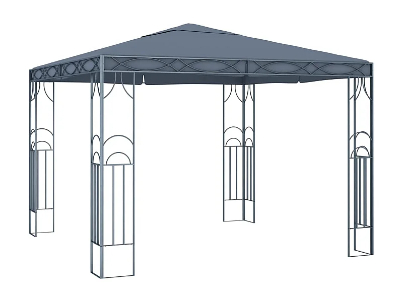 Laube 300 x 300 cm Anthrazit