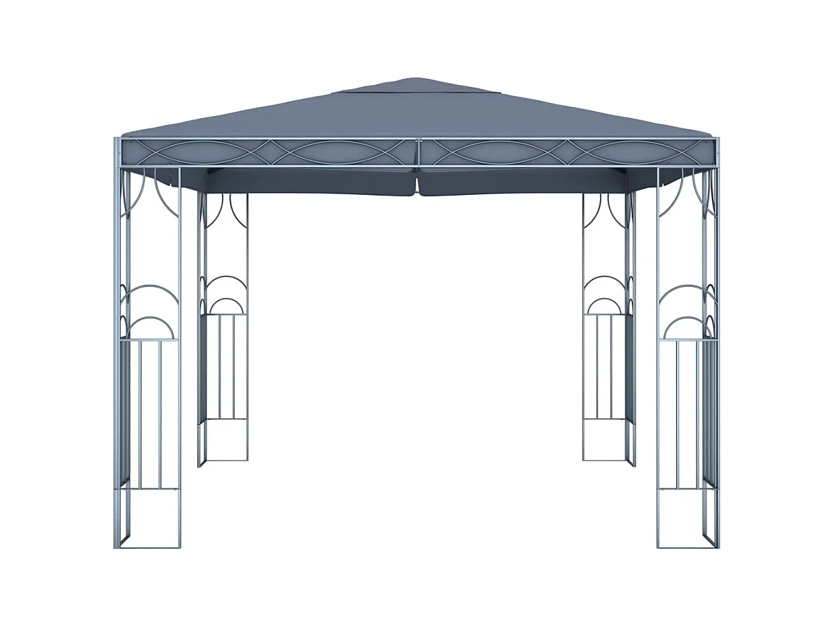 Pergolato 300 x 300 cm Antracite