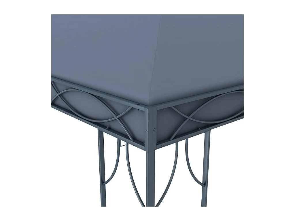 Pergolato 300 x 300 cm Antracite