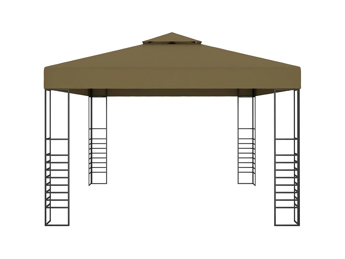 Marquesina 3x4 m Taupe 180 g/m²