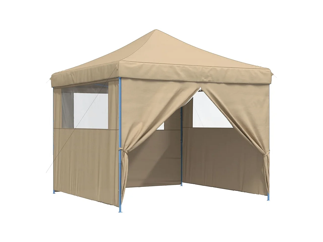 Carpa de recepción plegable emergente con 4 paredes laterales