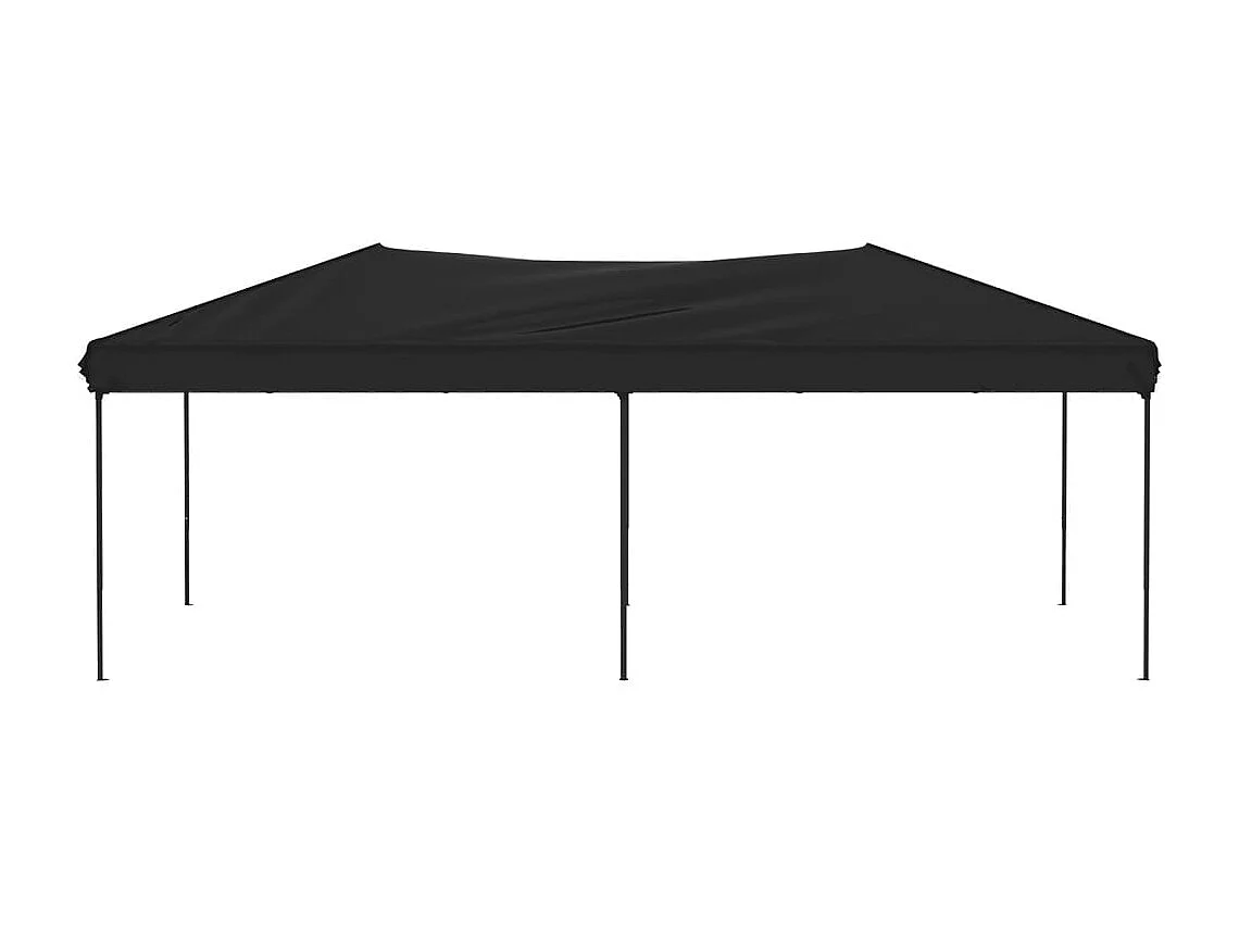 Tenda pieghevole per ricevimenti nera 3x6 m