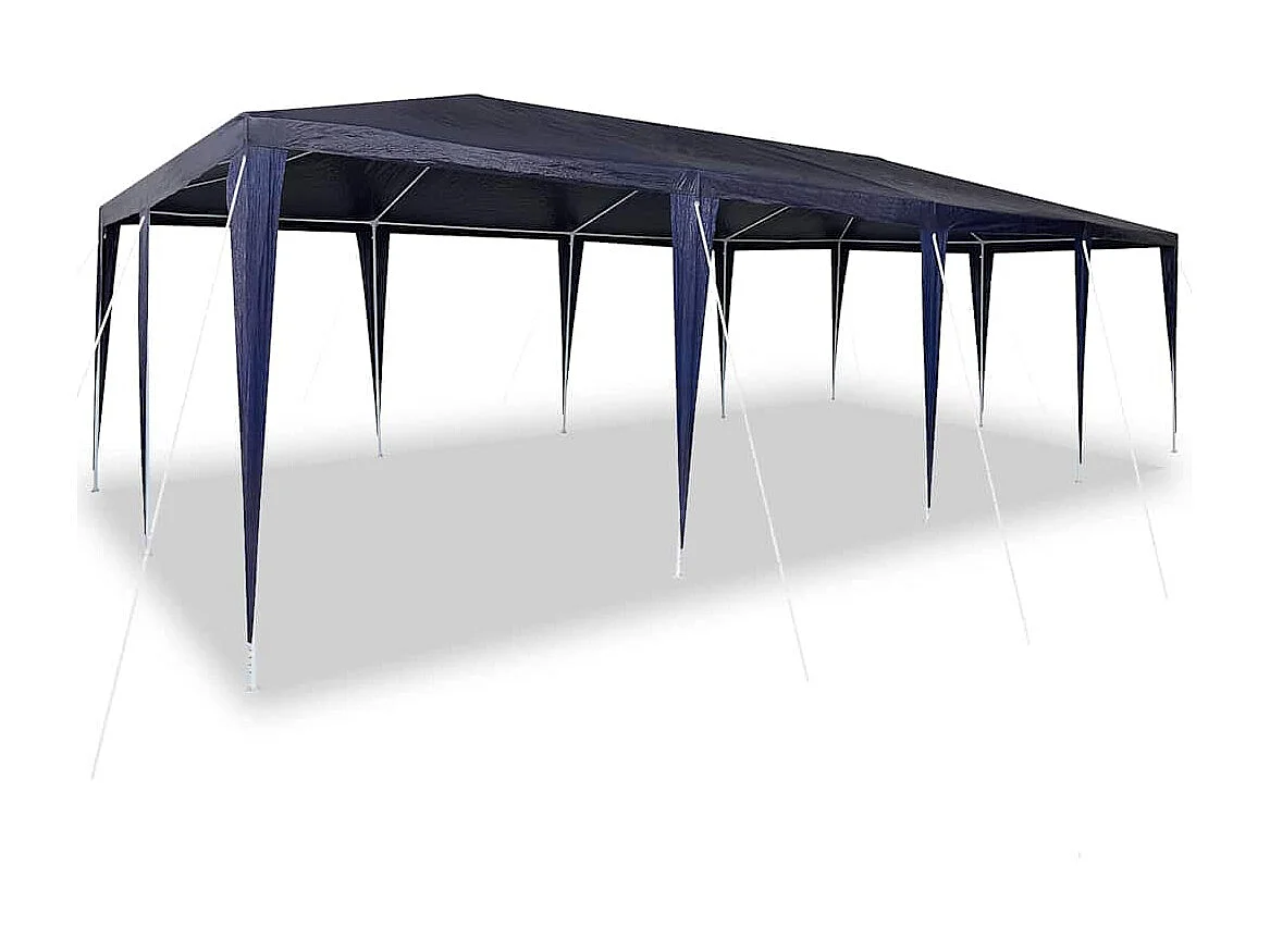 Tente de fête Bleu et Blanc 800 x 400 x 266 cm