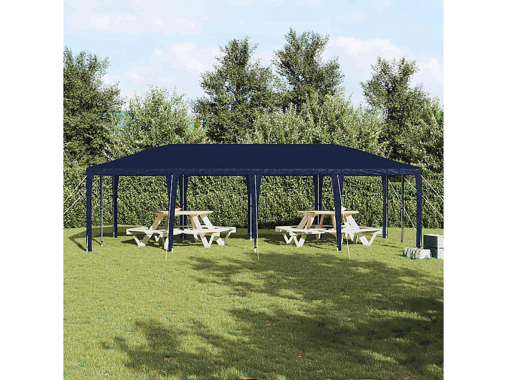 Tente de fête Bleu et Blanc 800 x 400 x 266 cm