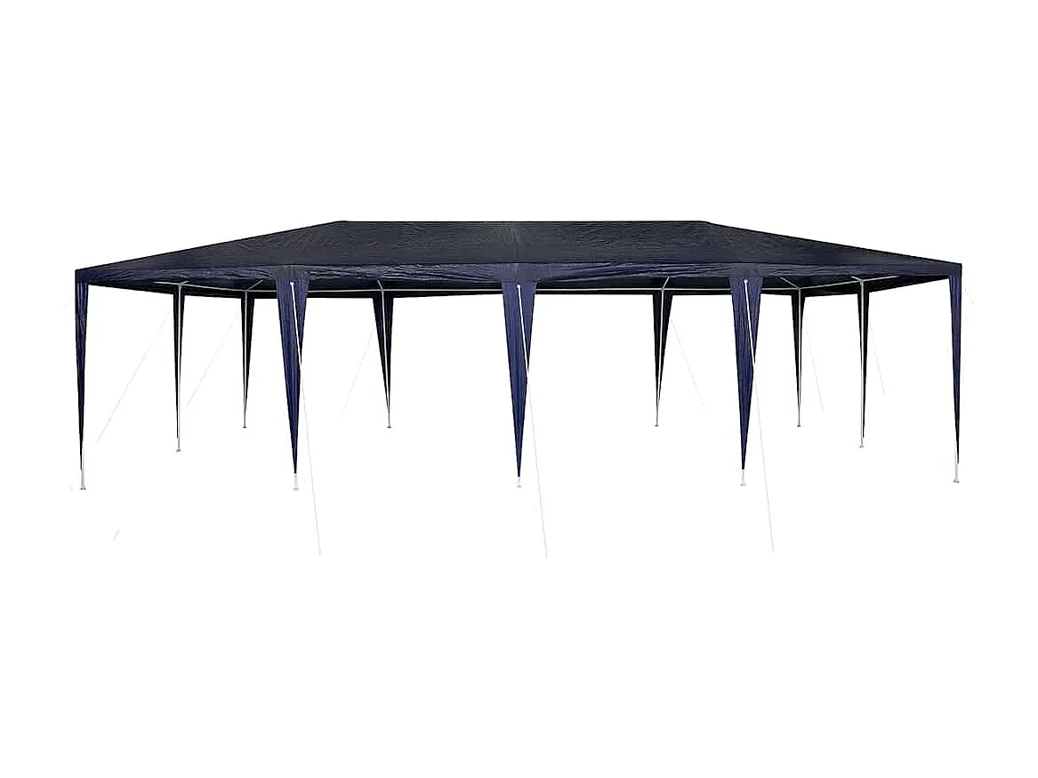 Tente de fête Bleu et Blanc 800 x 400 x 266 cm