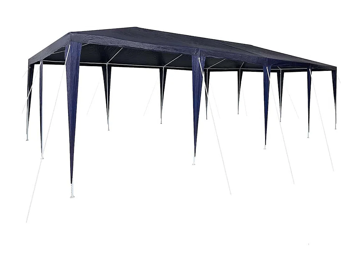 Tente de fête Bleu et Blanc 800 x 400 x 266 cm