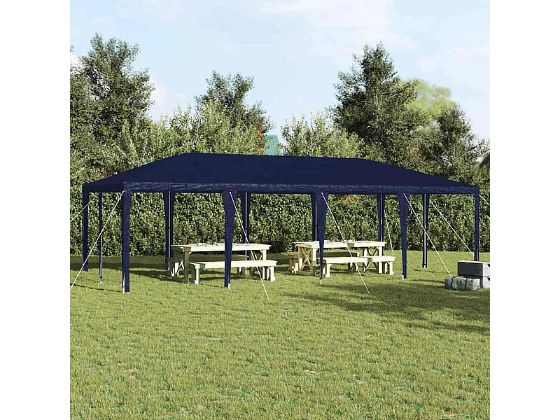 Tente de fête Bleu et Blanc 800 x 400 x 266 cm