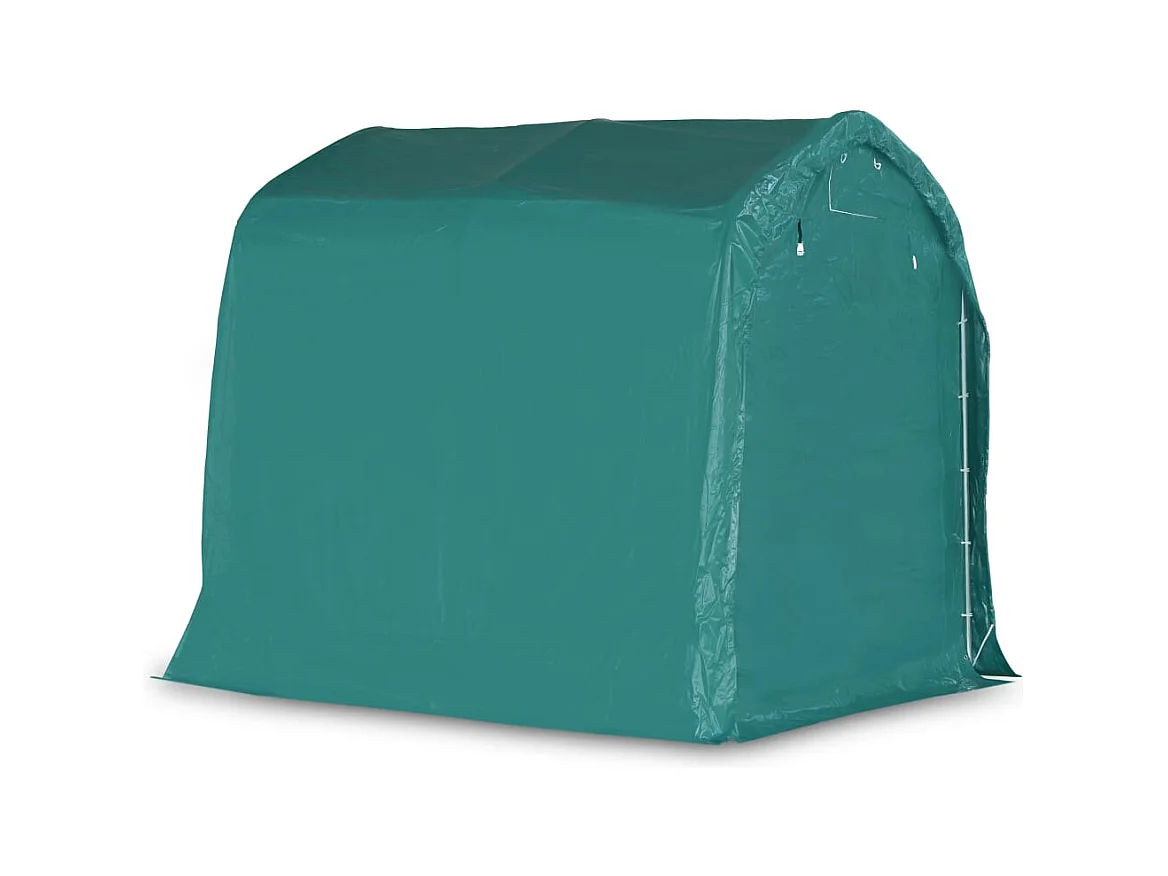 Carpa garaje PVC 2,4x2,4 m Verde