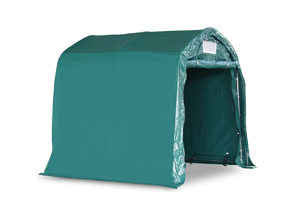 Carpa garaje PVC 2,4x2,4 m Verde
