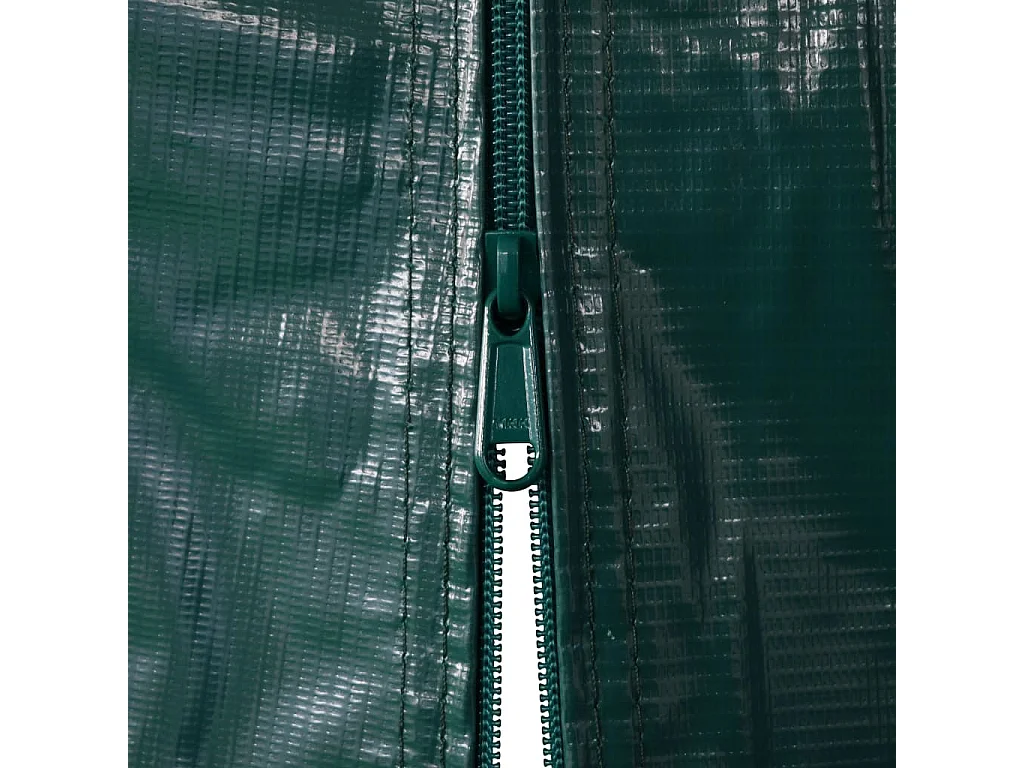 Carpa garaje PVC 2,4x2,4 m Verde