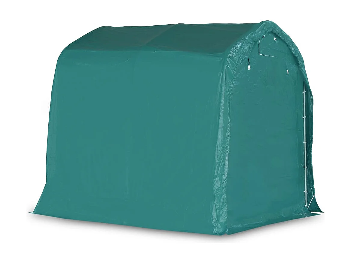 Tenda da garage in PVC 2,4x2,4 m Verde