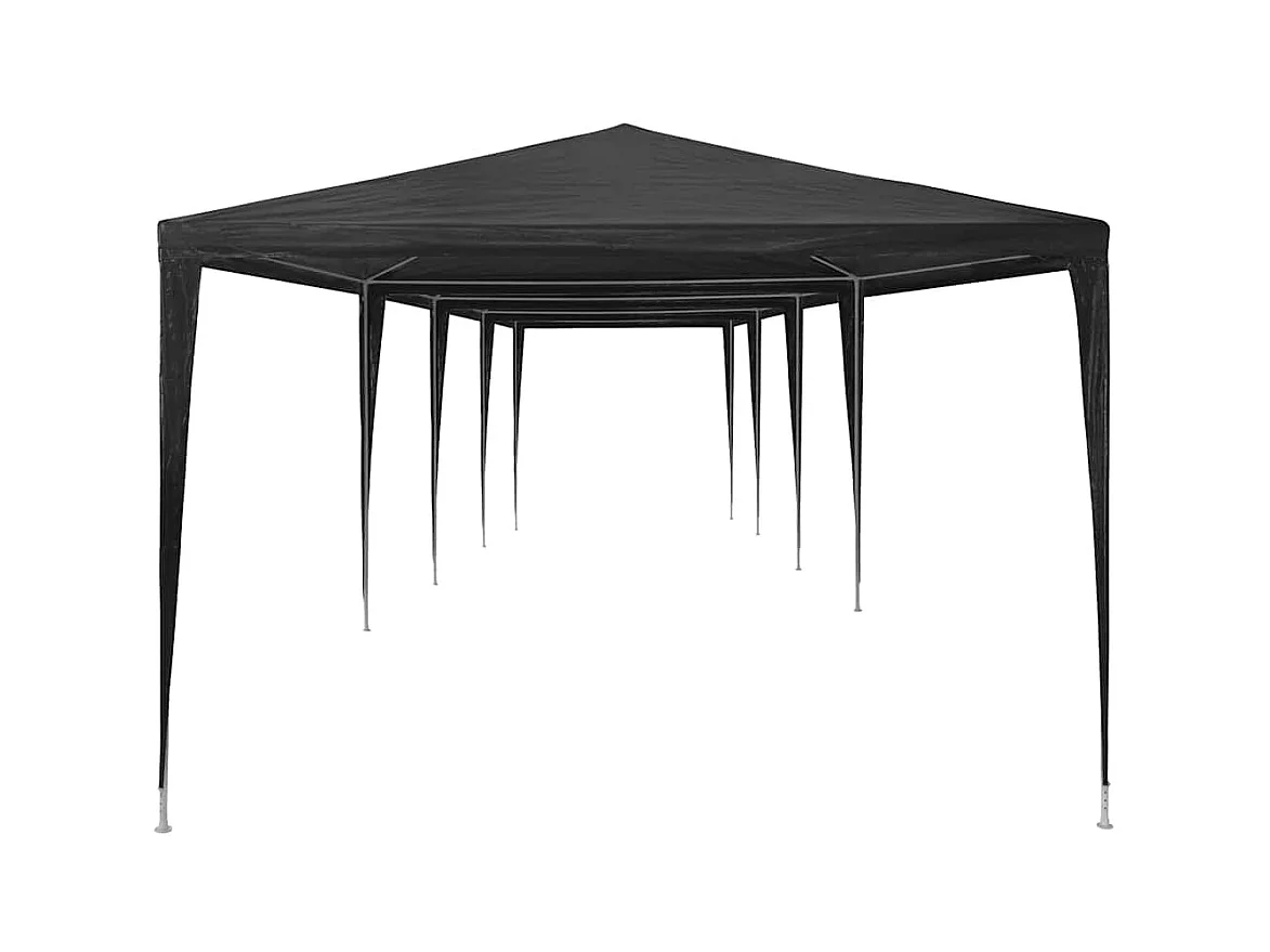 Empfangszelt 3x12 m PE Anthrazit