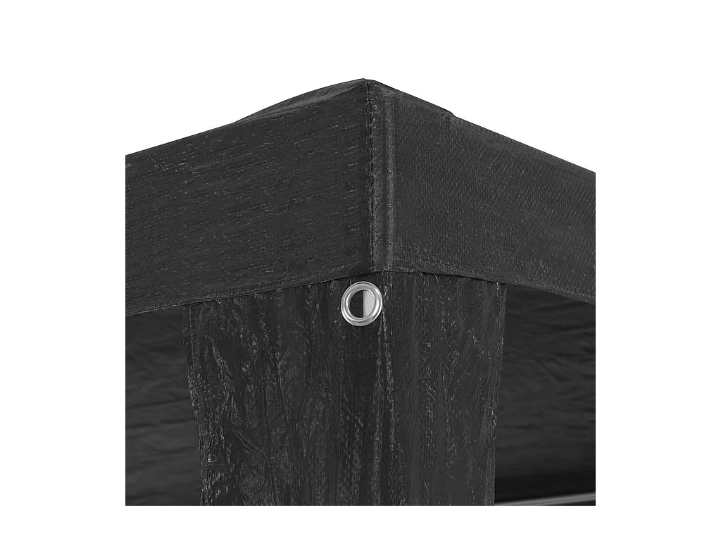 Empfangszelt 3x12 m PE Anthrazit