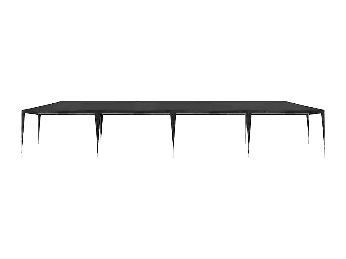 Carpa de recepción 3x12 m PE Antracita