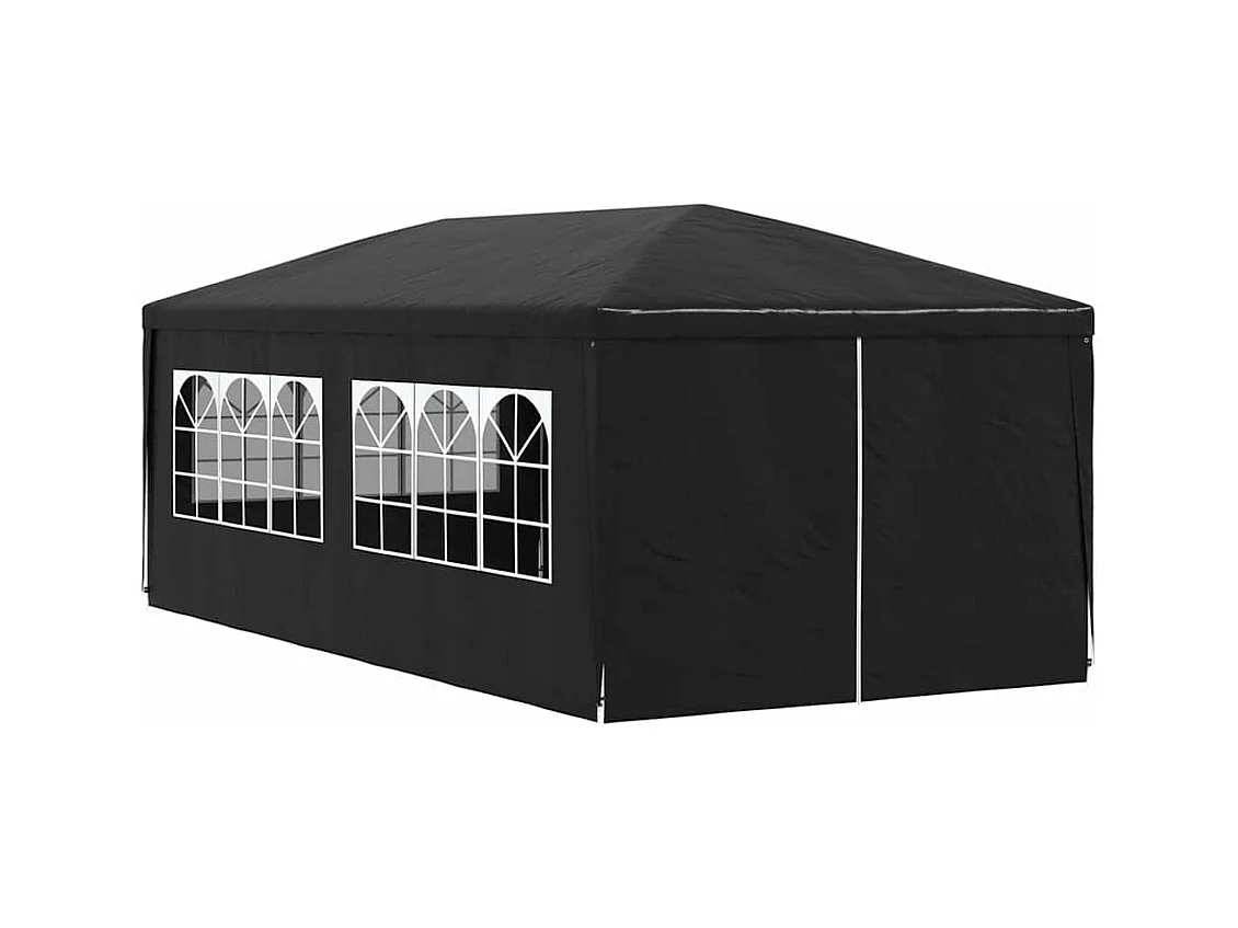 Carpa de recepción antracita de 3x6 m