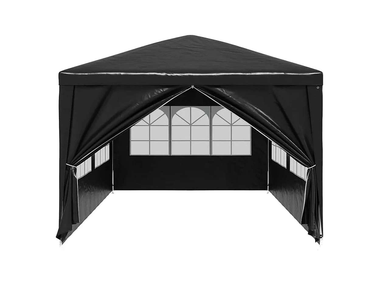 Carpa de recepción antracita de 3x6 m