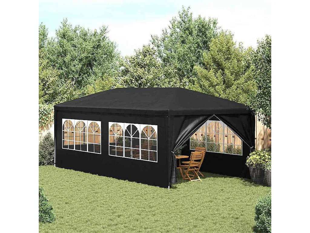 Tenda per ricevimenti antracite 3x6 m