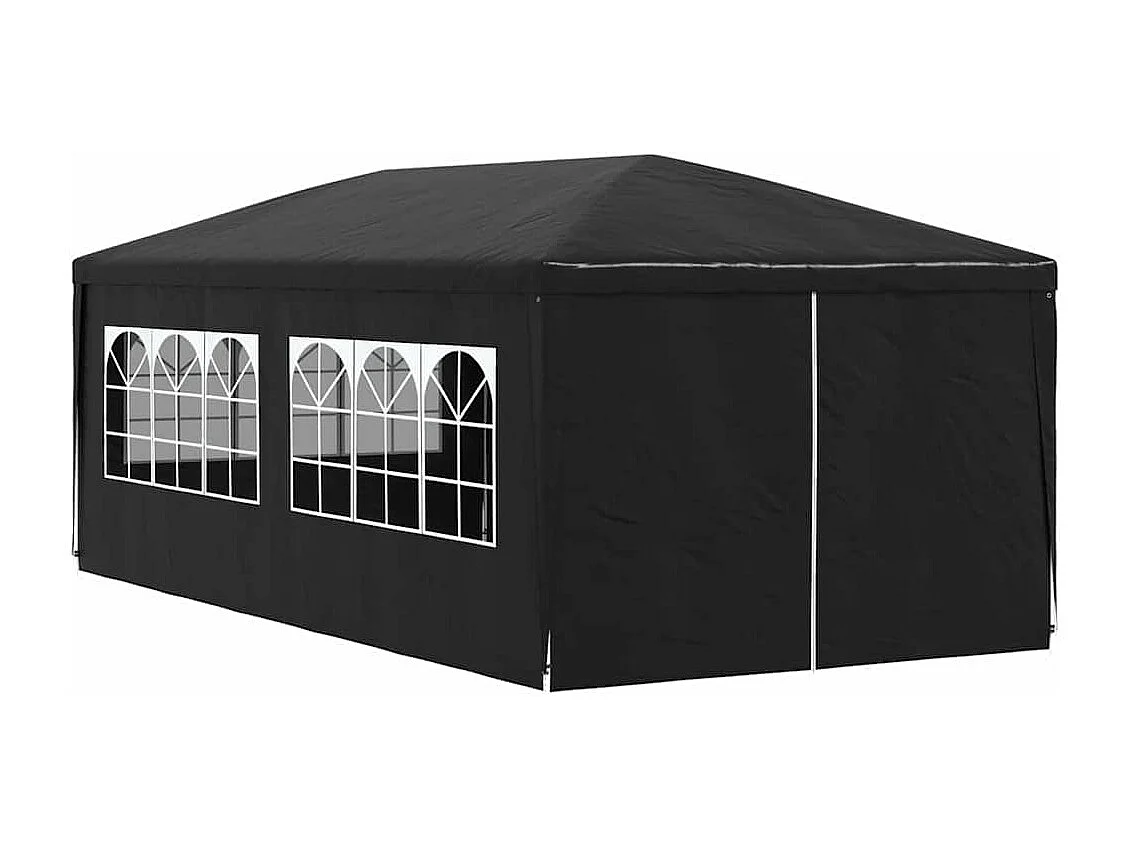 Tenda per ricevimenti antracite 3x6 m