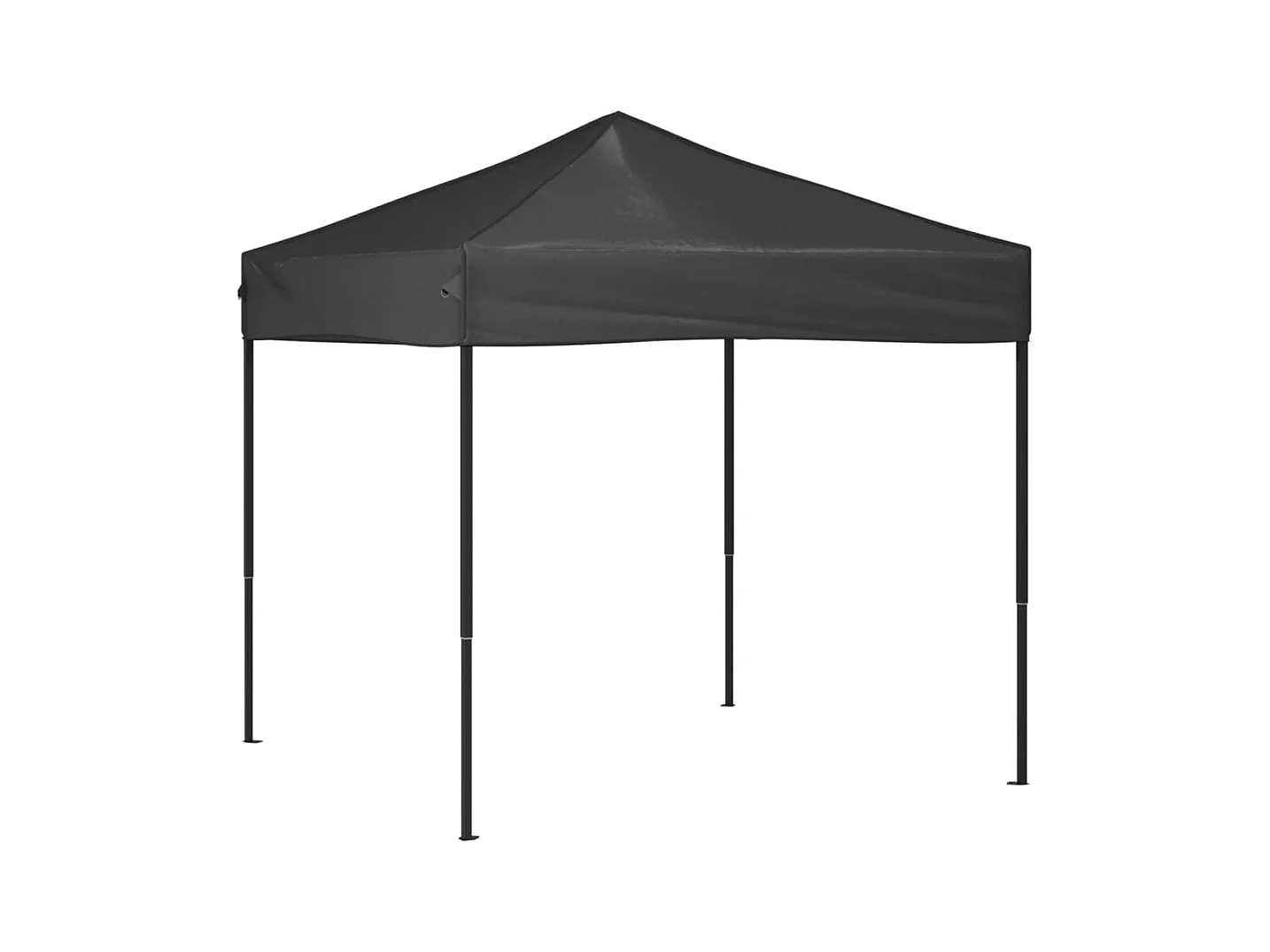 Carpa de recepción plegable antracita 2x2 m