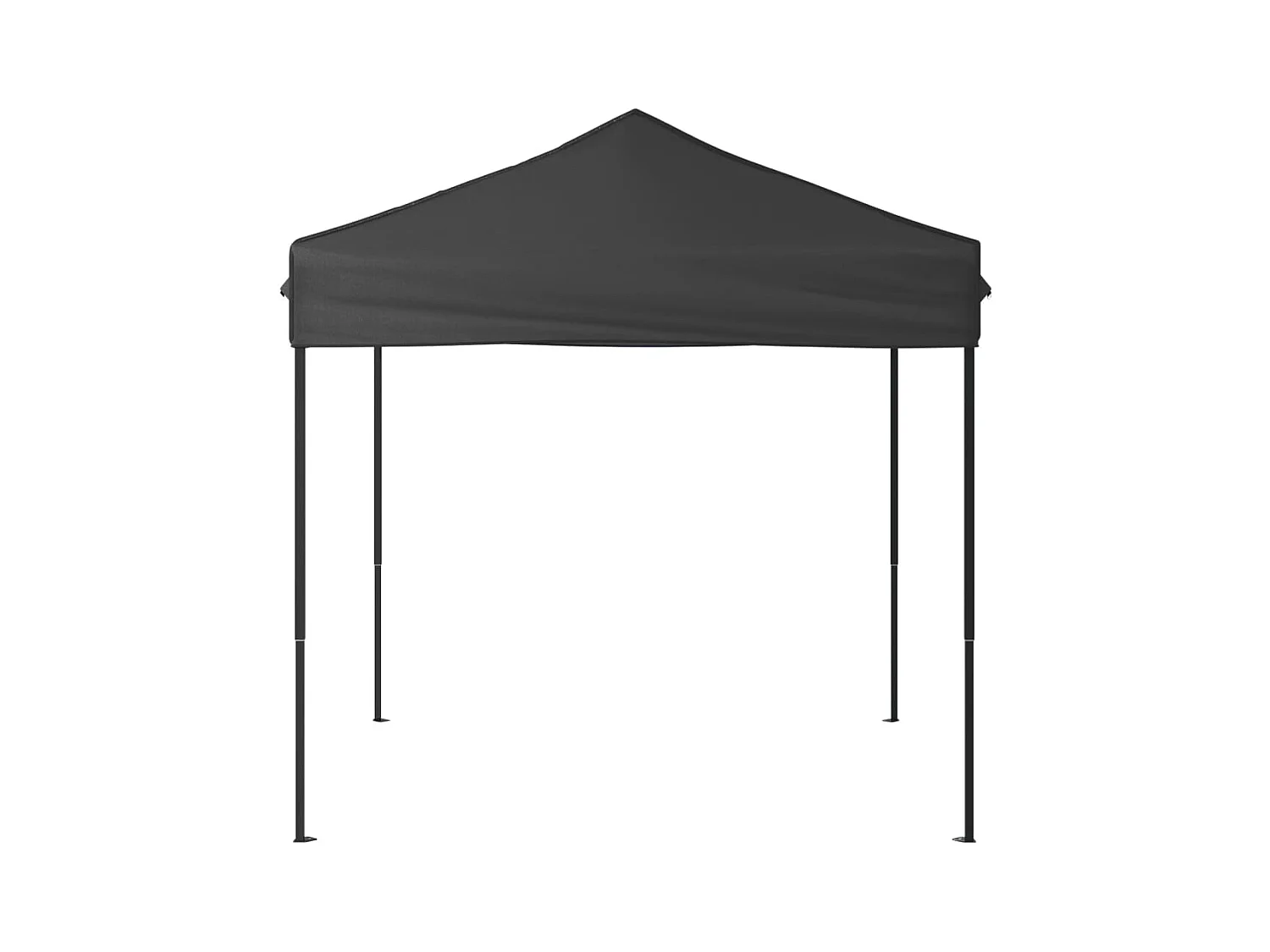 Carpa de recepción plegable antracita 2x2 m