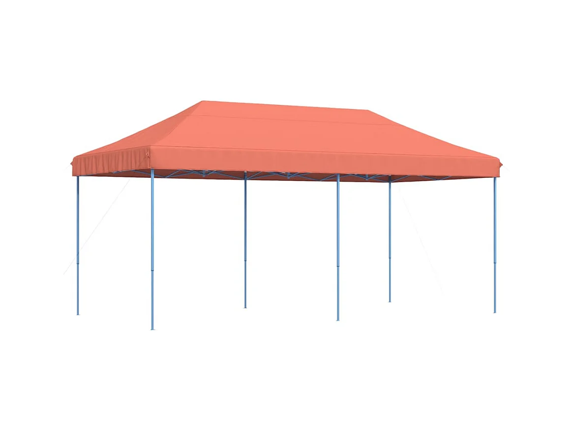 Terracotta opvouwbare intrekbare ontvangsttent 580x292x315 cm