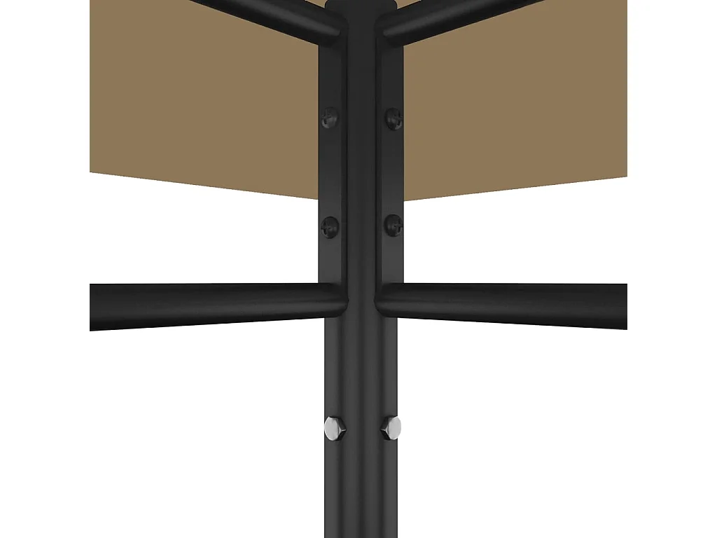 Belvedere 384x281x270 cm Taupe 180 g/m²