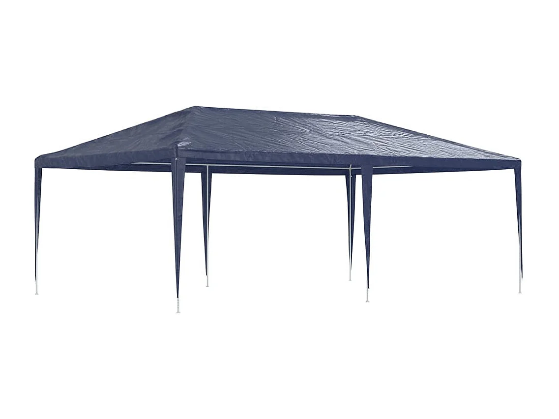 Carpa de recepción azul de 4x6 m