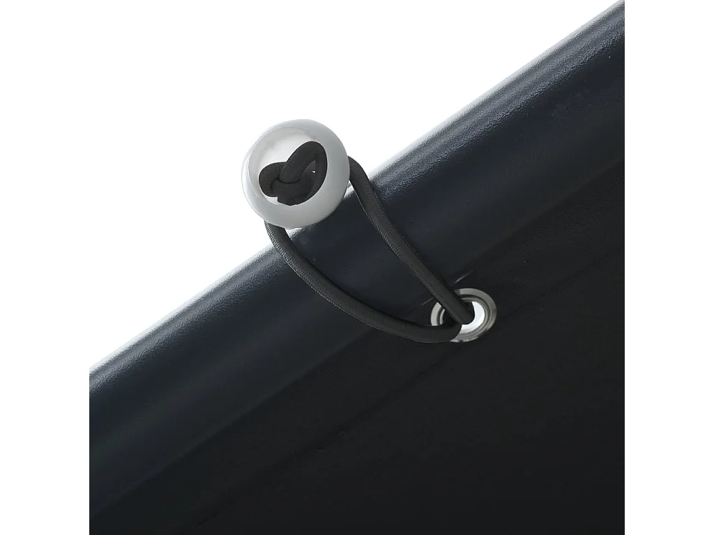 Toldo carpa antracita 3x3 m acero y tela