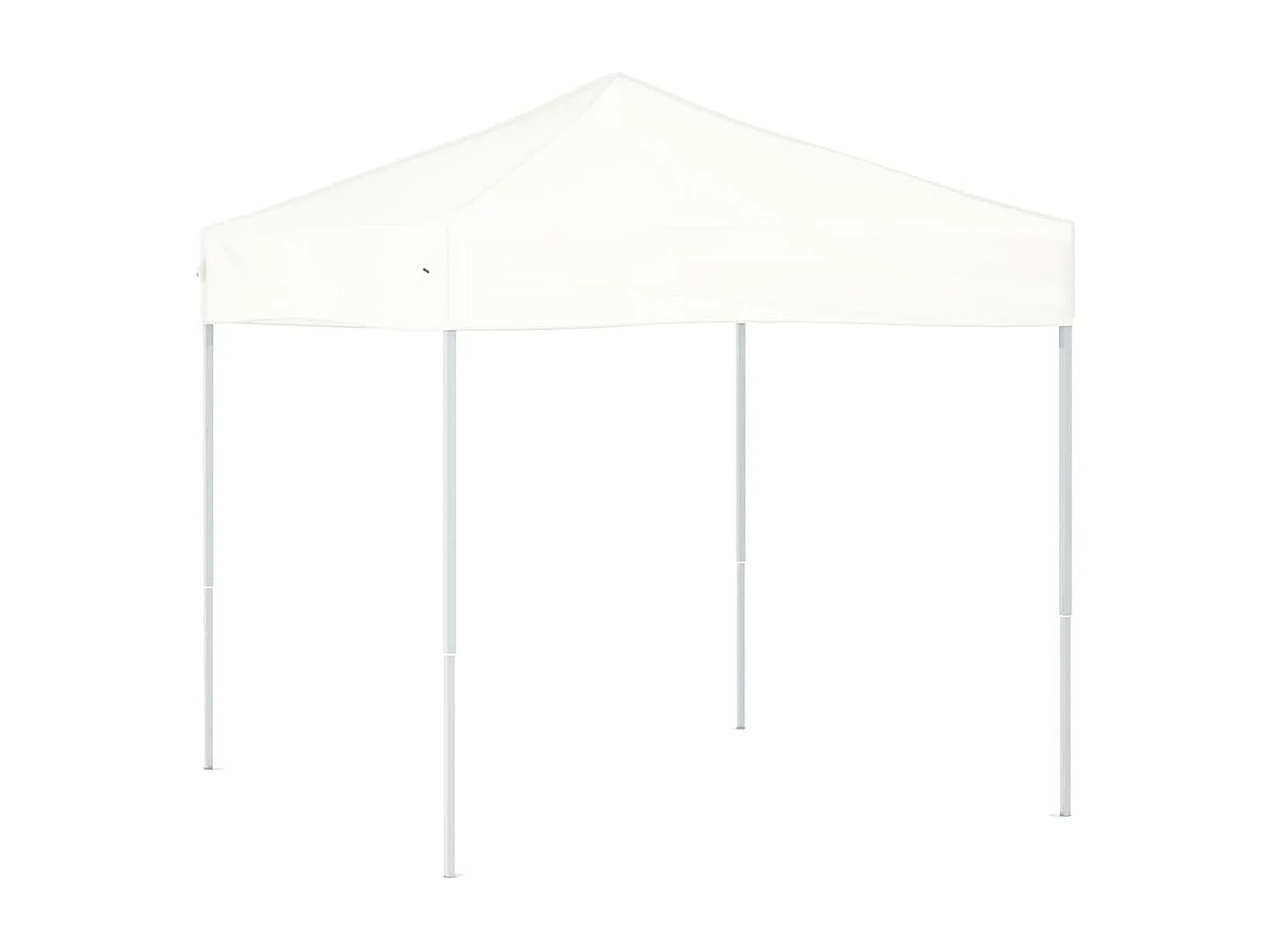Tenda pieghevole per ricevimenti bianca 2x2 m