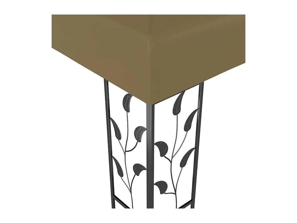 3x3 m Taupe Arbor 180 g/m²