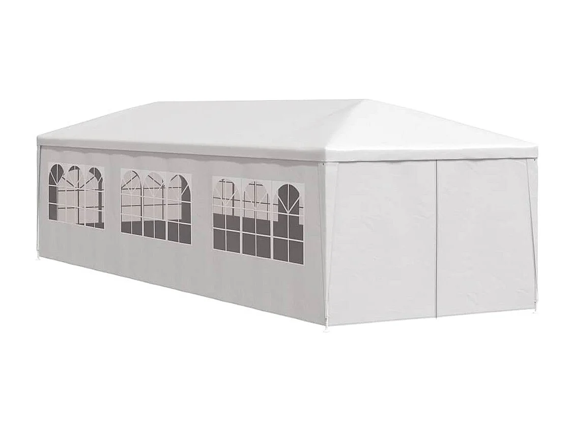 Tenda per ricevimenti bianca 3x9 m