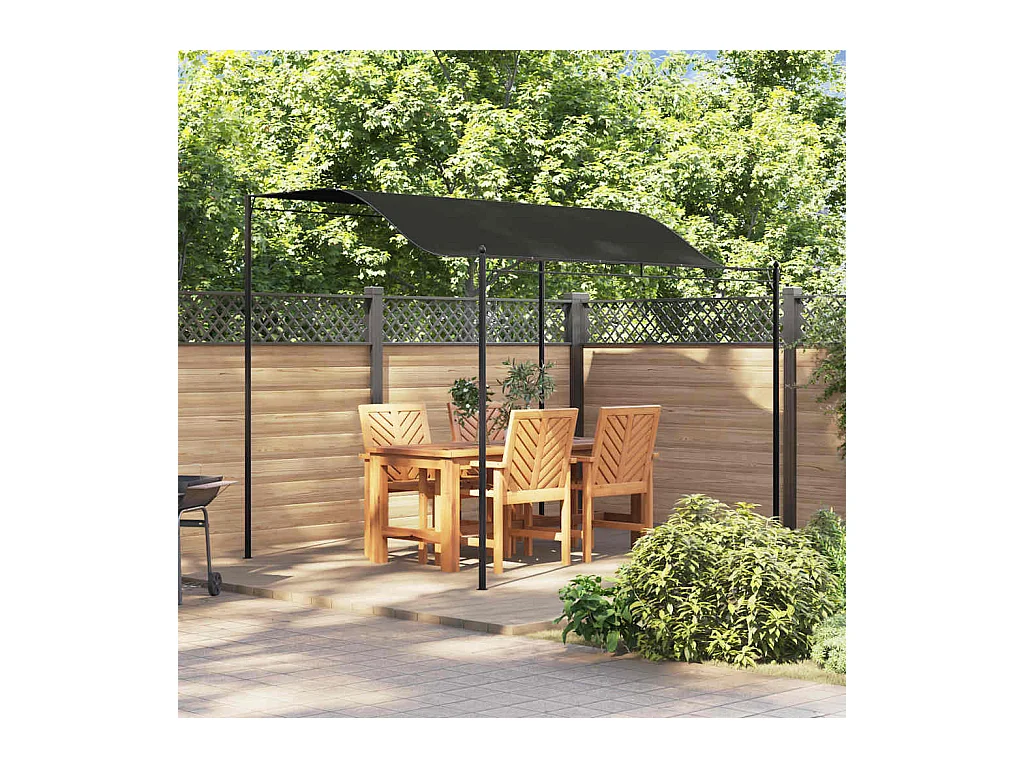 Sonnenschirmdach 3 x 2,4 m Anthrazit