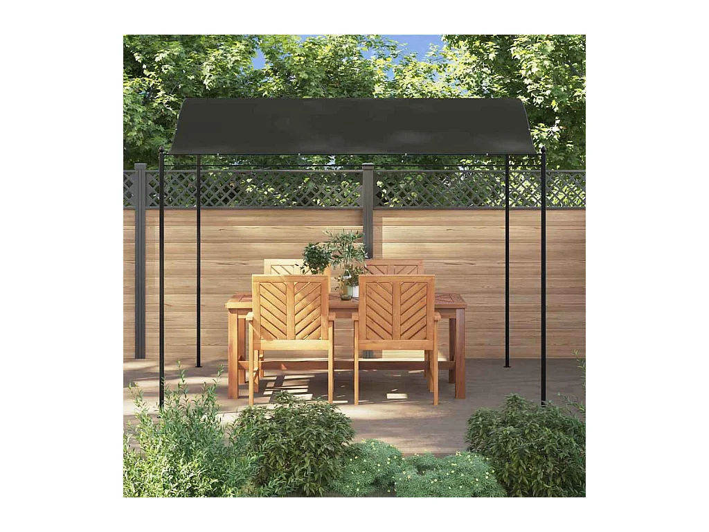 Sonnenschirmdach 3 x 2,4 m Anthrazit