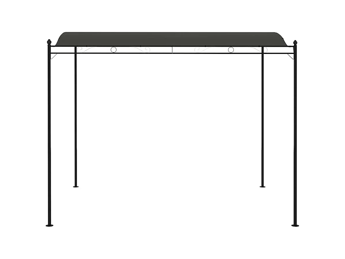 Sonnenschirmdach 3 x 2,4 m Anthrazit