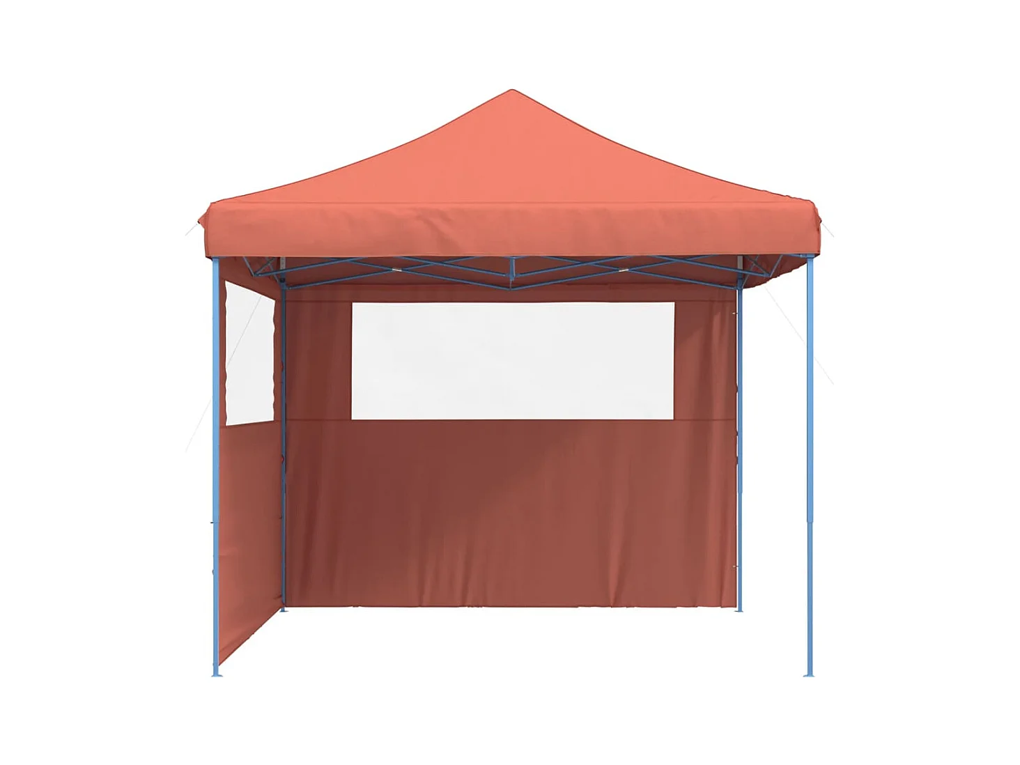 Pop-up opvouwbare ontvangsttent met 2 zijwanden