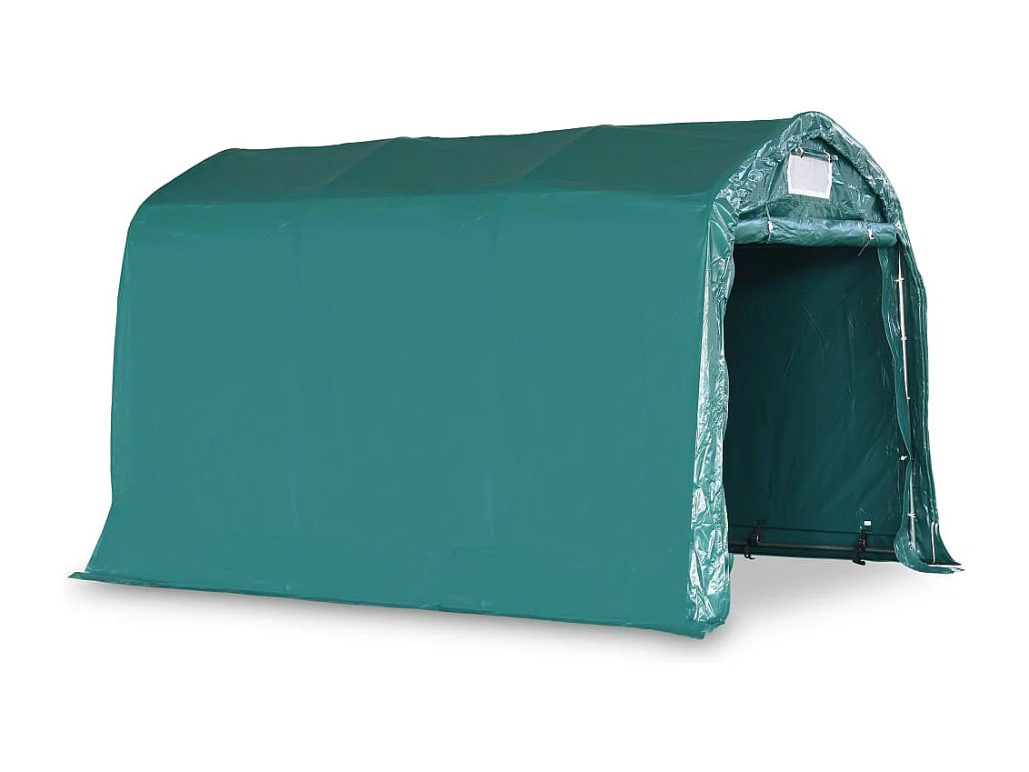 Tente de garage PVC 2,4x3,6 m Vert