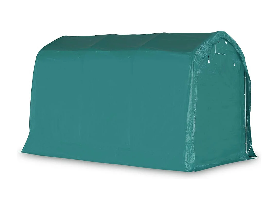 Tente de garage PVC 2,4x3,6 m Vert