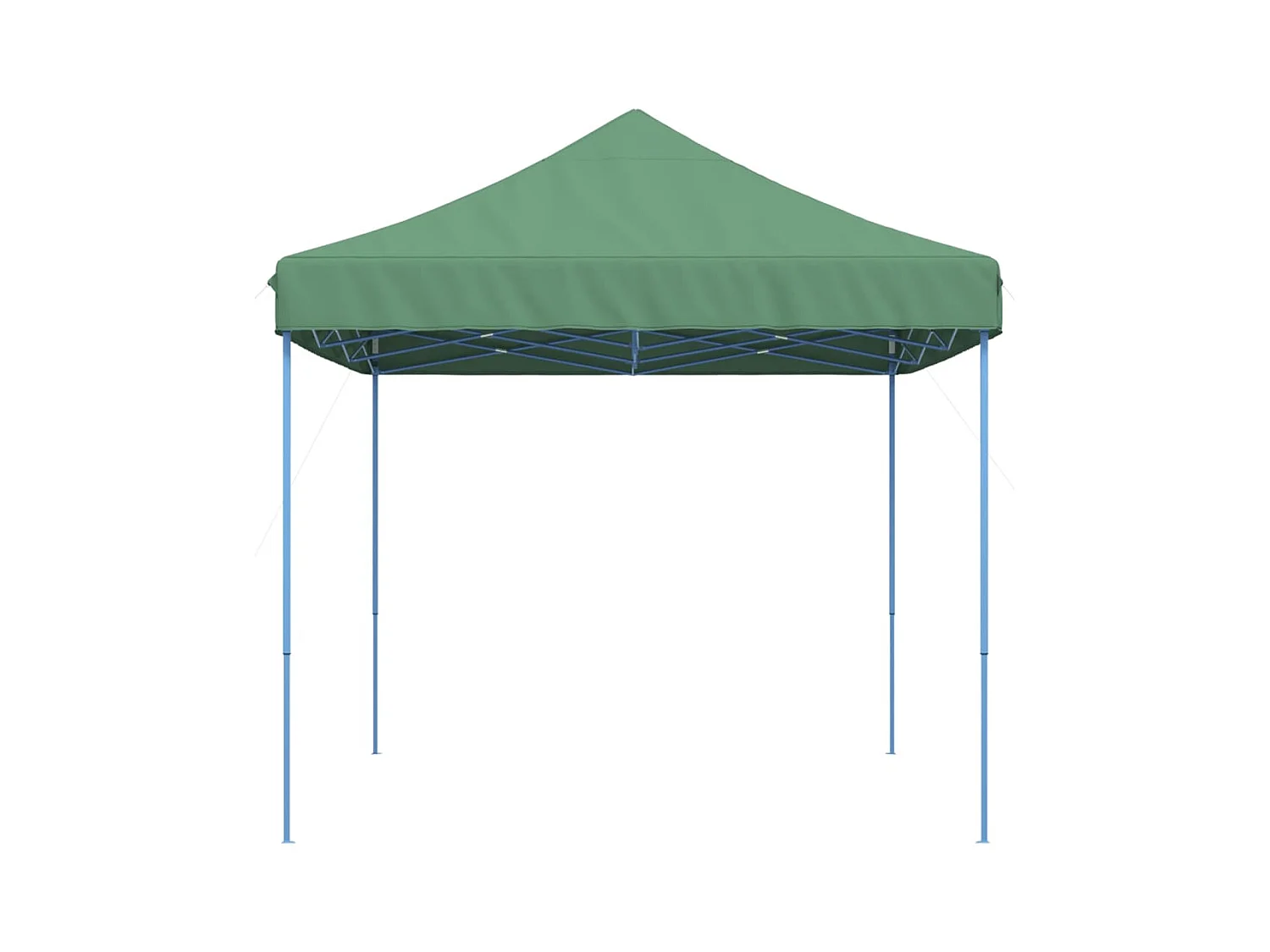 Carpa de recepción plegable verde 440x292x315 cm