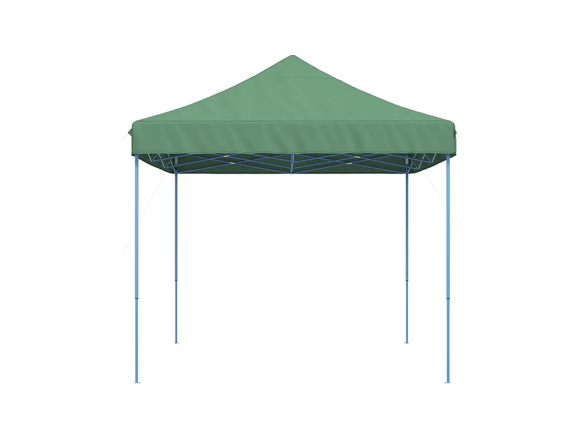 Carpa de recepción plegable verde 440x292x315 cm
