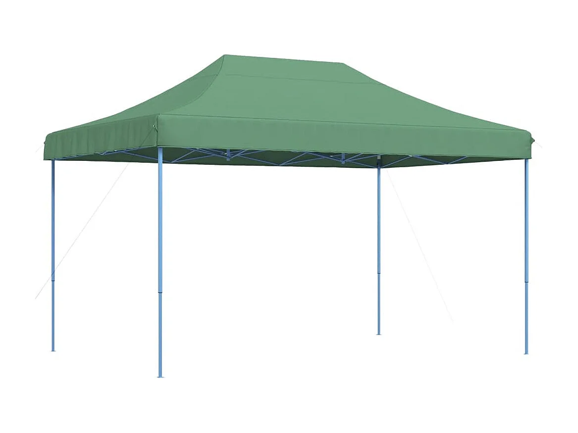 Carpa de recepción plegable verde 440x292x315 cm