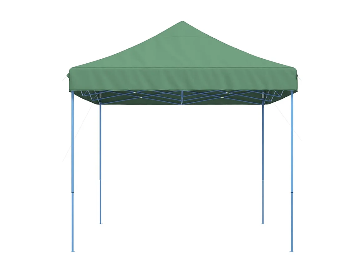 Carpa de recepción plegable verde 440x292x315 cm