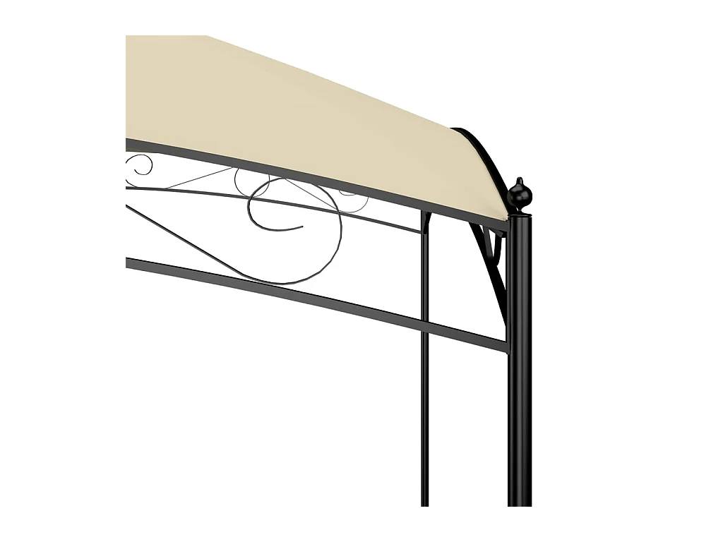 Belvedere 3x4x2,65 m Crema 180 g/m²