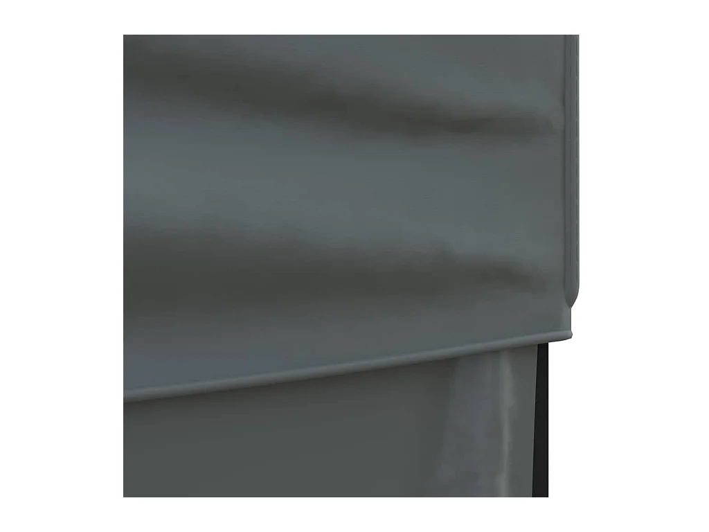 Carpa de recepción plegable con paredes Antracita 3x3 m