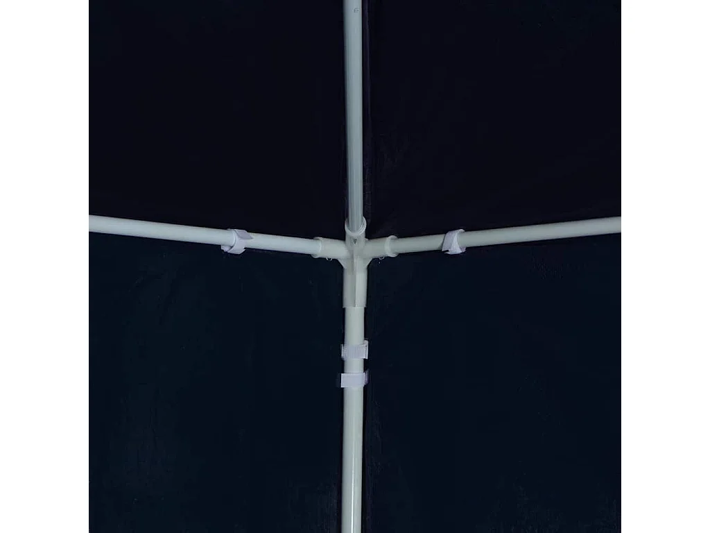 Tente de réception 3 x 6 m Bleu