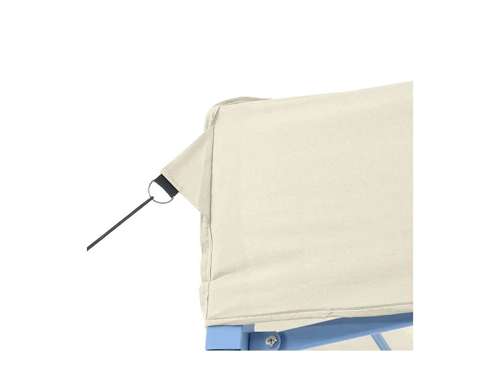 Carpa de recepción plegable profesional 3x4 m Acero Crema