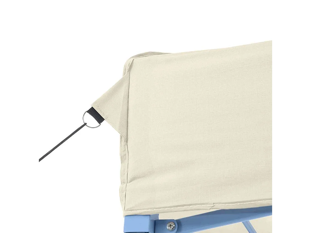 Carpa de recepción plegable profesional 3x4 m Acero Crema