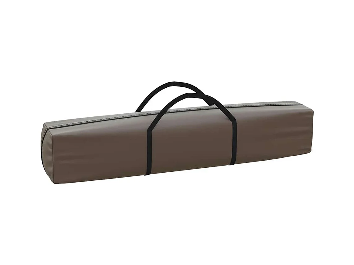 Opvouwbare ontvangsttent met wanden Taupe 3x3 m