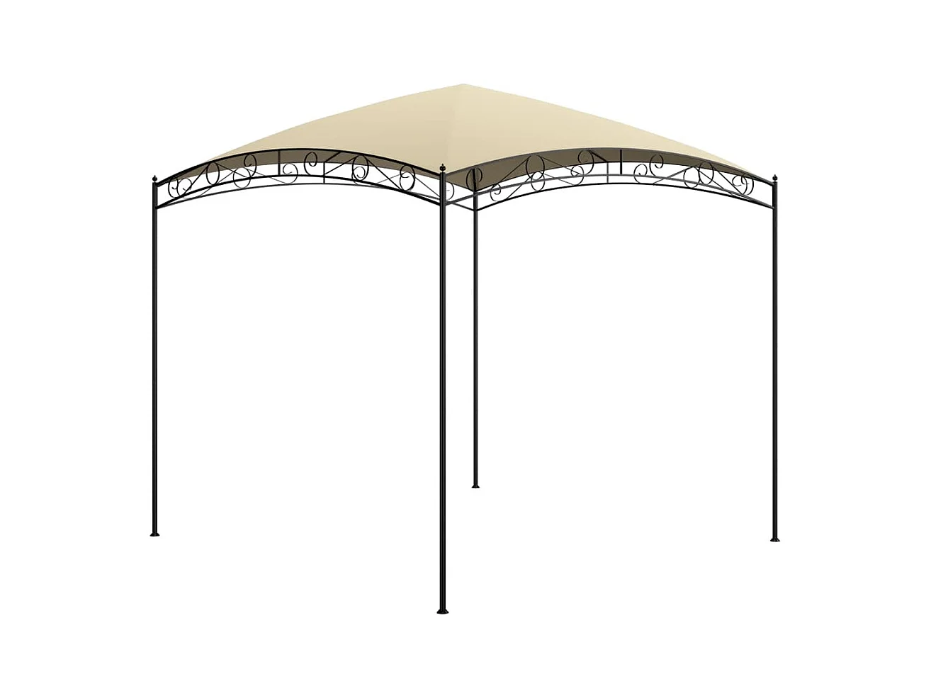 Belvedere 3x3x2,65 m Creme 180 g/m²